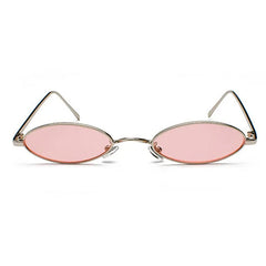 00's Style Skinny Oval Sunglasses
