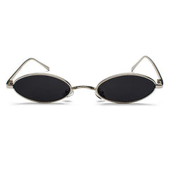 00's Style Skinny Oval Sunglasses