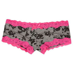 Skull Print Lace Panty