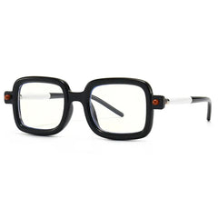 Geeky Square Clear Lens Glasses