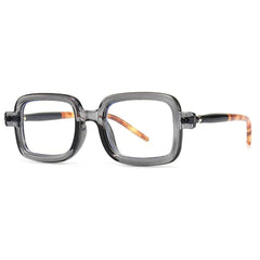 Geeky Square Clear Lens Glasses