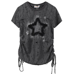 Star Print Relaxed Fit T-Shirt