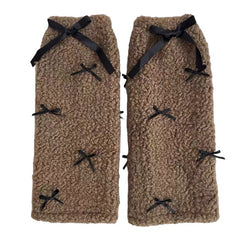 Y2K Bows Leg Warmers