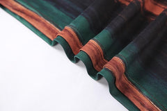 Multicolor cross cami bodycon dress