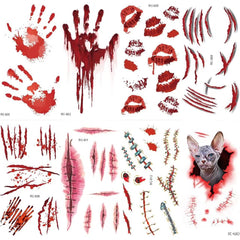 Halloween waterproof tattoo stickers