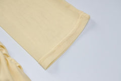 Ruched irregular mesh hollow out long sleeve mini dress