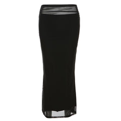 Mesh off shoulder halter solid backless ruched top