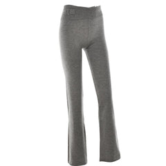 Long sleeve drawstring knitted hoodie zip-up high rise pant set