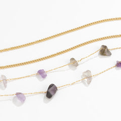 Stone multicolor 2 pcs waist chain