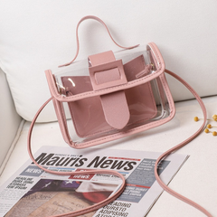 Casual Transparent Crossbody Bag