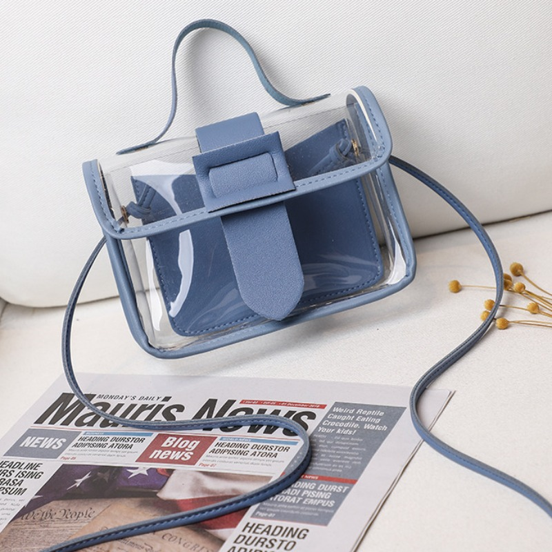 Casual Transparent Crossbody Bag