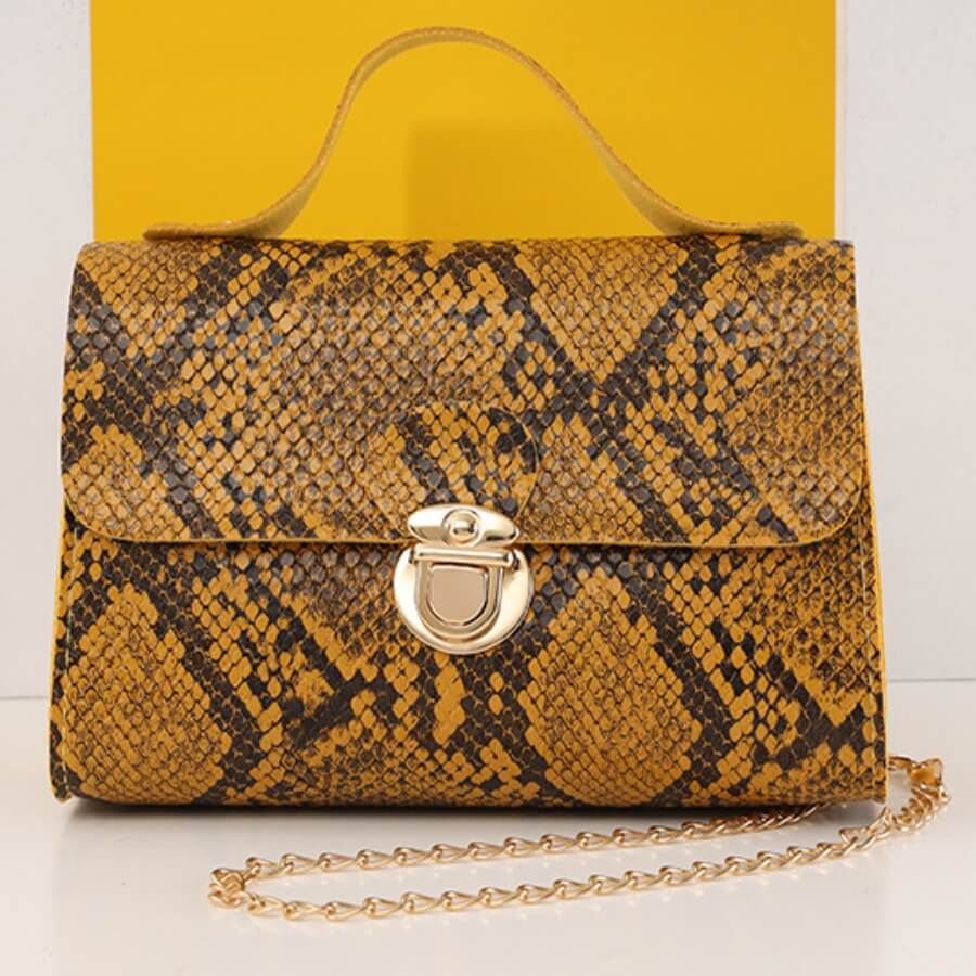 Casual Animal Print Crossbody Bag