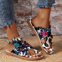 Casual Hollowed Out Patchwork Round Comfortable Shoes