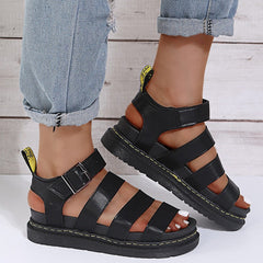 Casual Patchwork Solid Color Round Comfortable Out Door Shoes