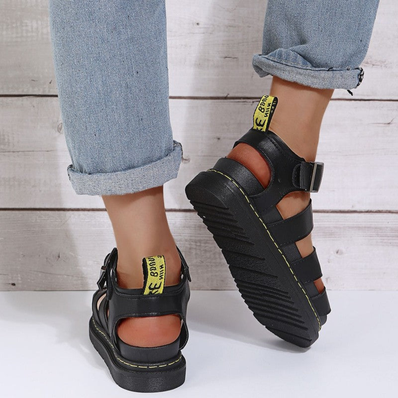 Casual Patchwork Solid Color Round Comfortable Out Door Shoes