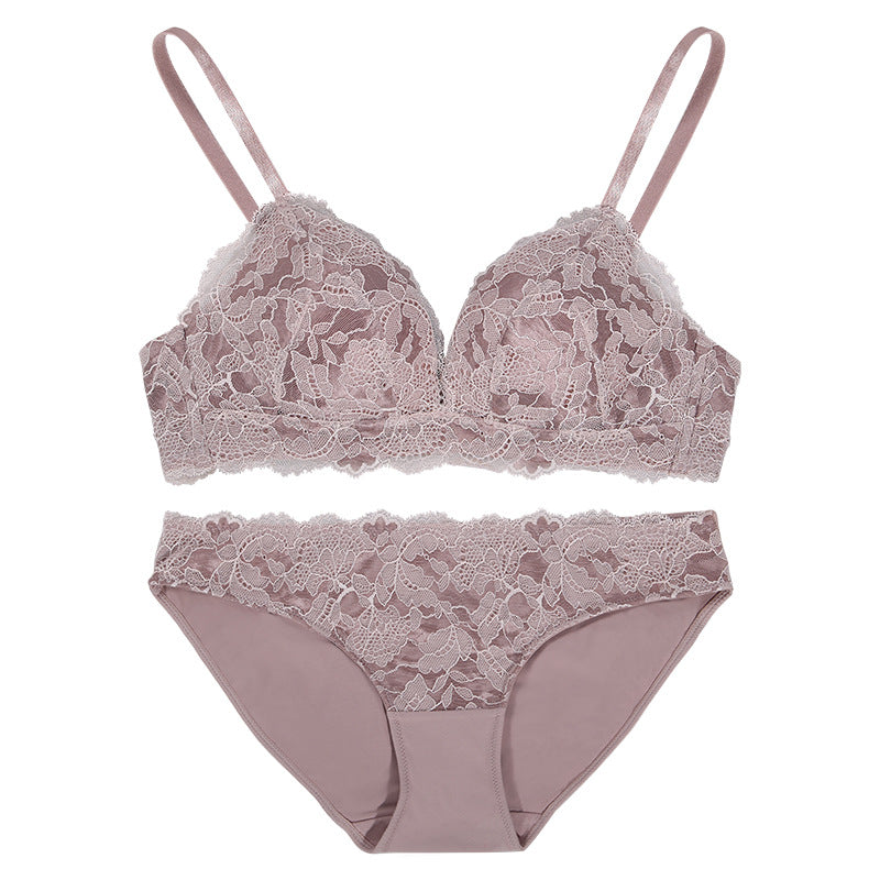 Sexy Dessous-Set mit Blumenspitze