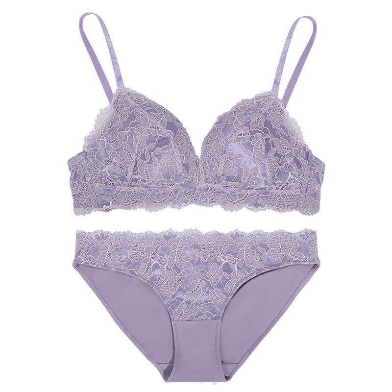 Sexy Dessous-Set mit Blumenspitze