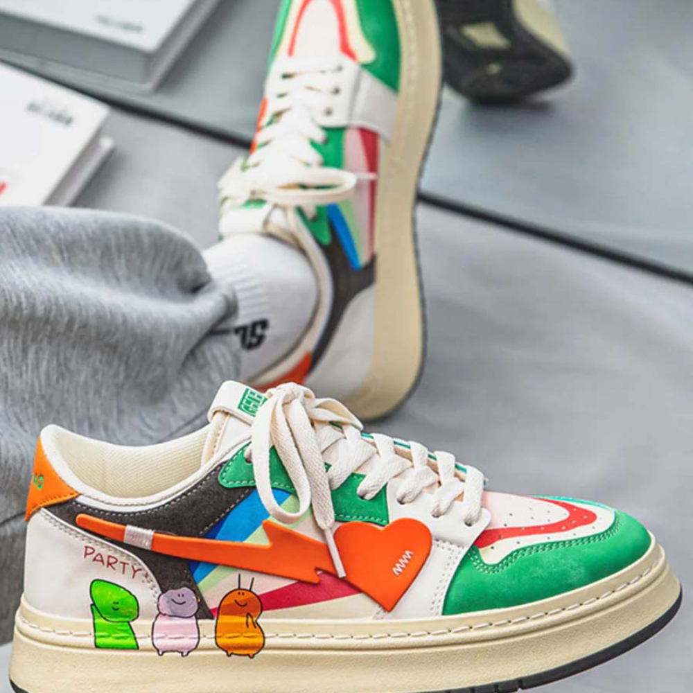 Regenbogenschuhe