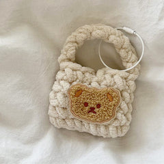 Bear Knitted AirPods Case
