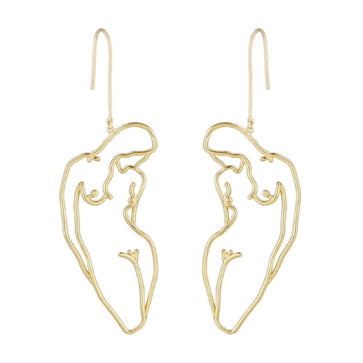 Body Outline Earrings