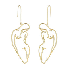 Body Outline Earrings