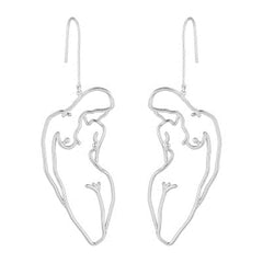 Body Outline Earrings