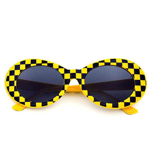 Checkered Cobain Sunglasses