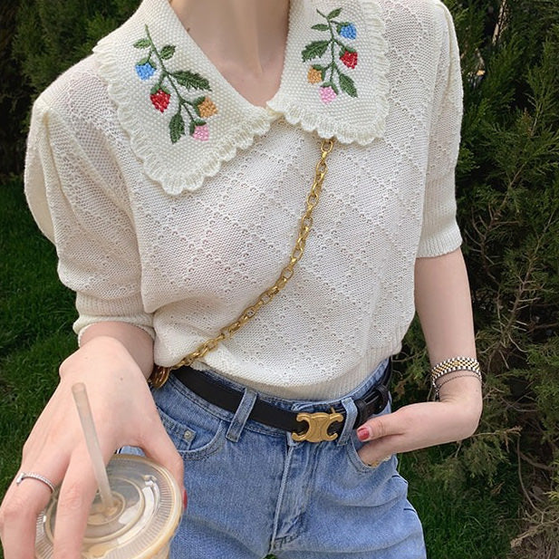 Cottagecore Collar Top – OBEEY