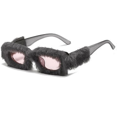 Fuzzy Sunglasses