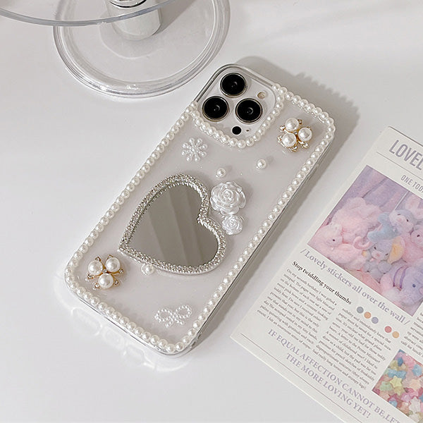 Heart Mirror iPhone Case
