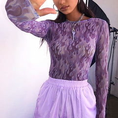 Itz No Big Deal Mesh Top