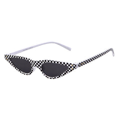 Nico Checkered Sunglasses