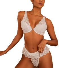 Lace Sexy 2 Pcs Lingerie Set