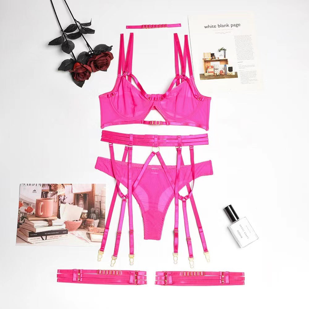 New Sexy Translucent Lingerie Set