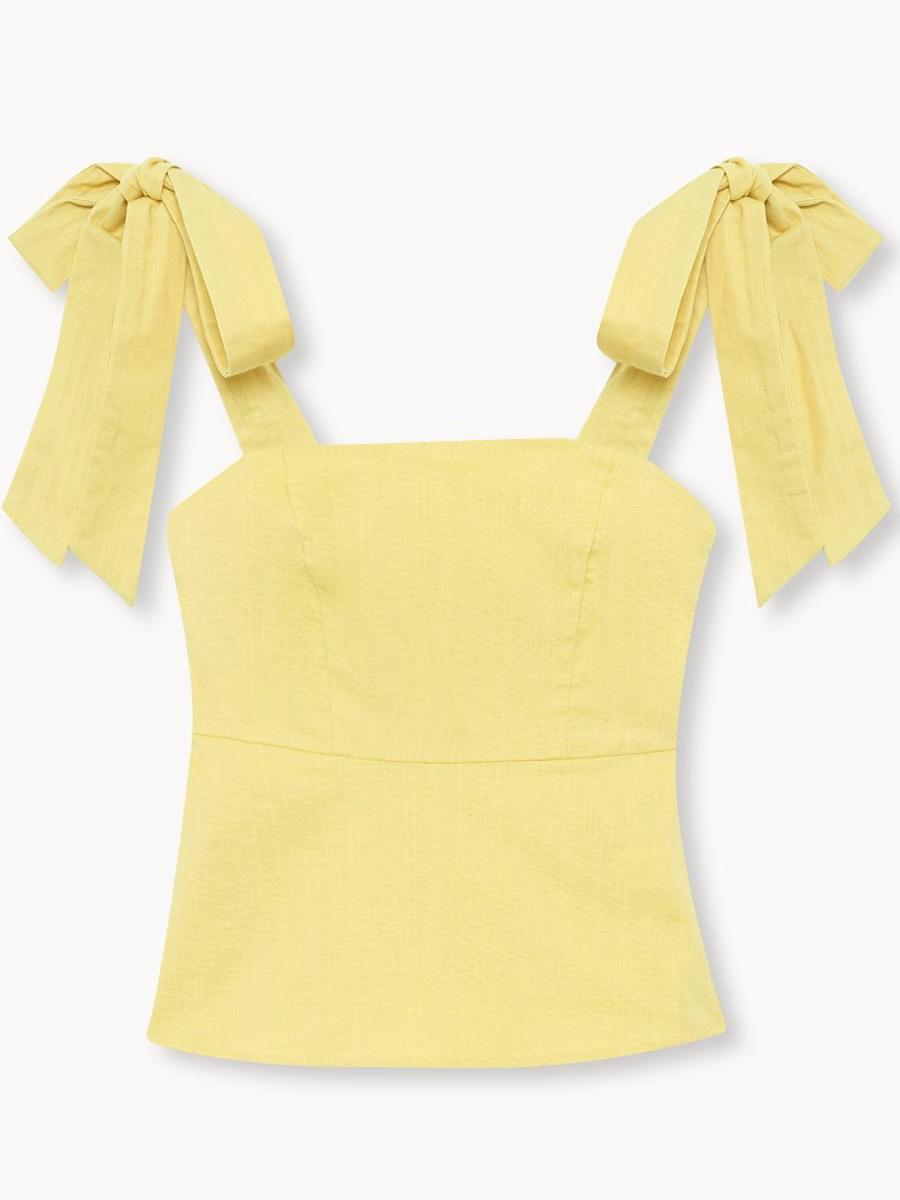 Tie Up A Backless Ultra-Short Top