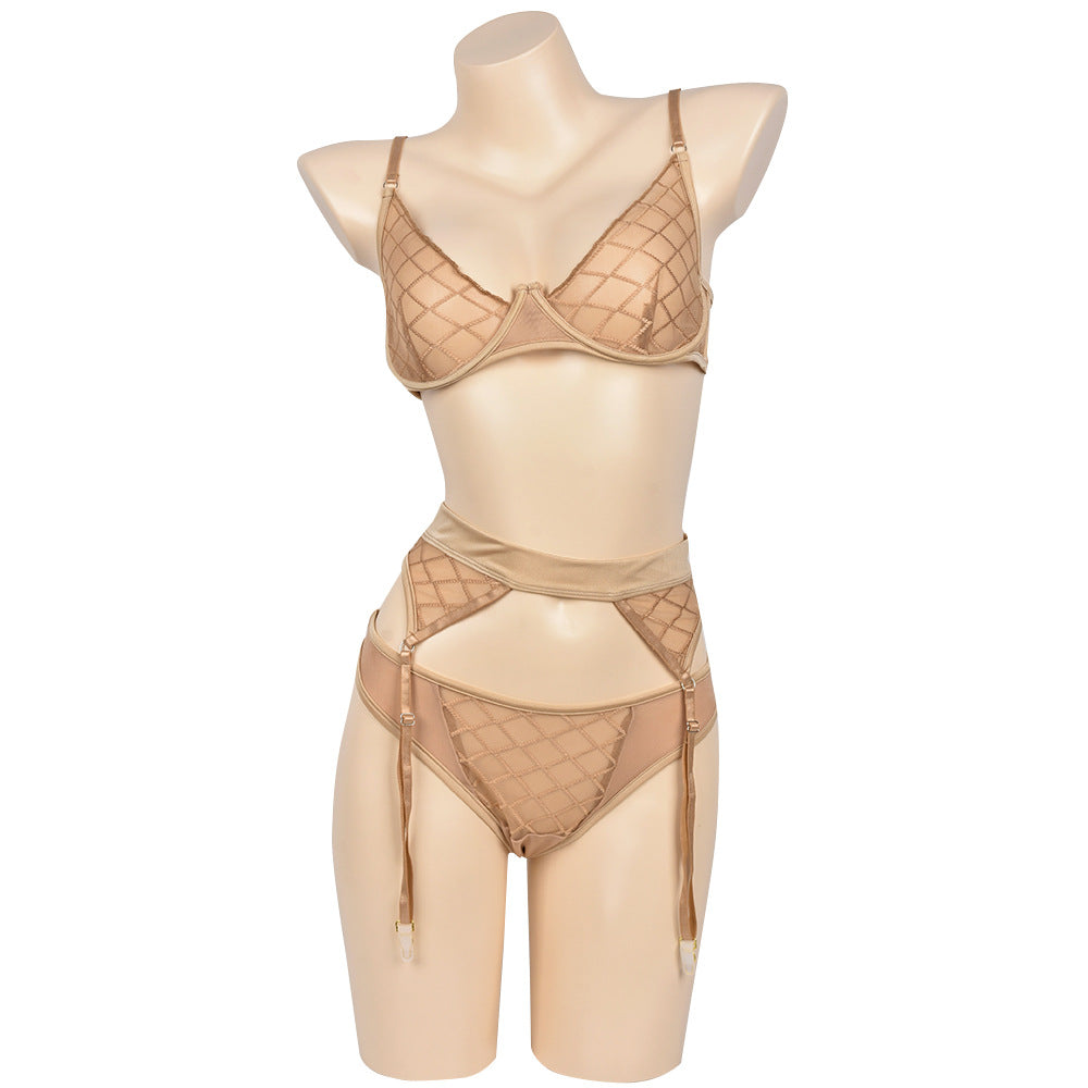 Nude Lace  Sexy Set - Sexyzara