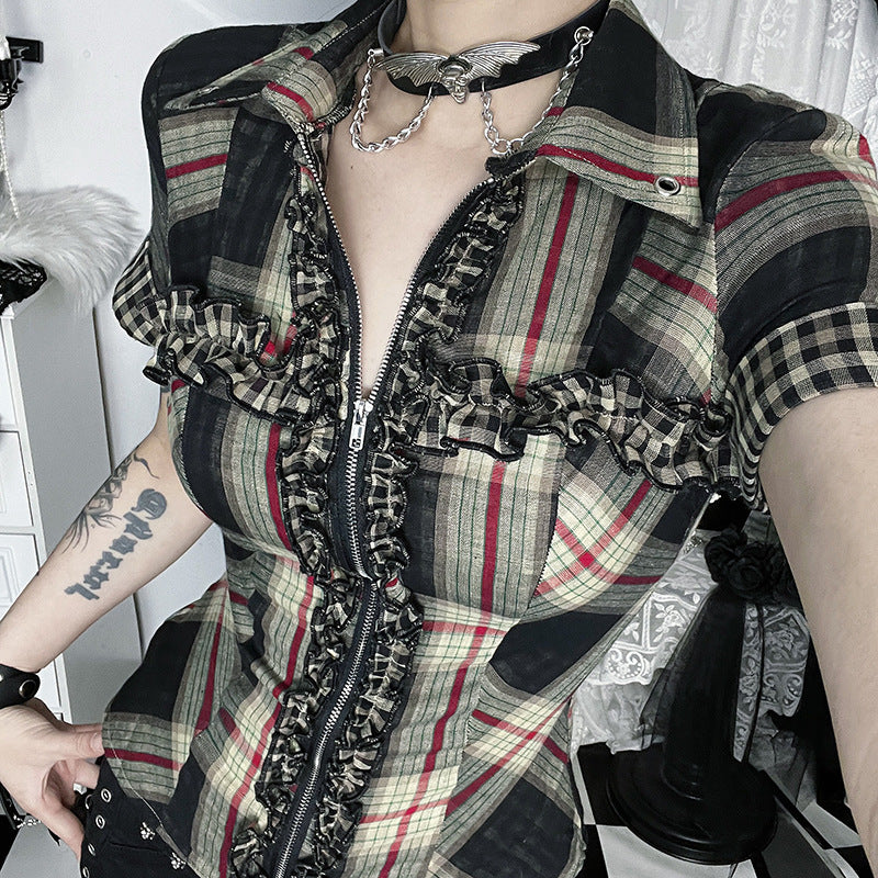 Subculture Plaid Shirt