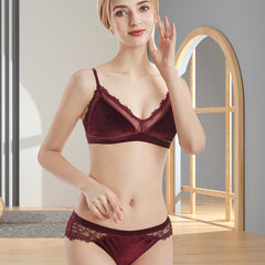 Samtweiches, bequemes, sexy Dessous-Set