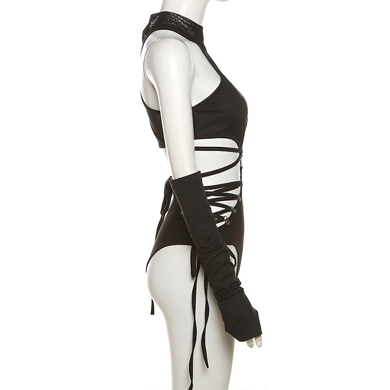 Streetwear Bra Shorts Set
