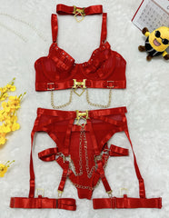 New Sexy Translucent Lingerie Set