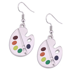Paint Palette Earrings