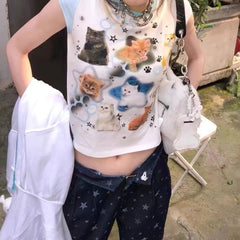 Paws Crop Top