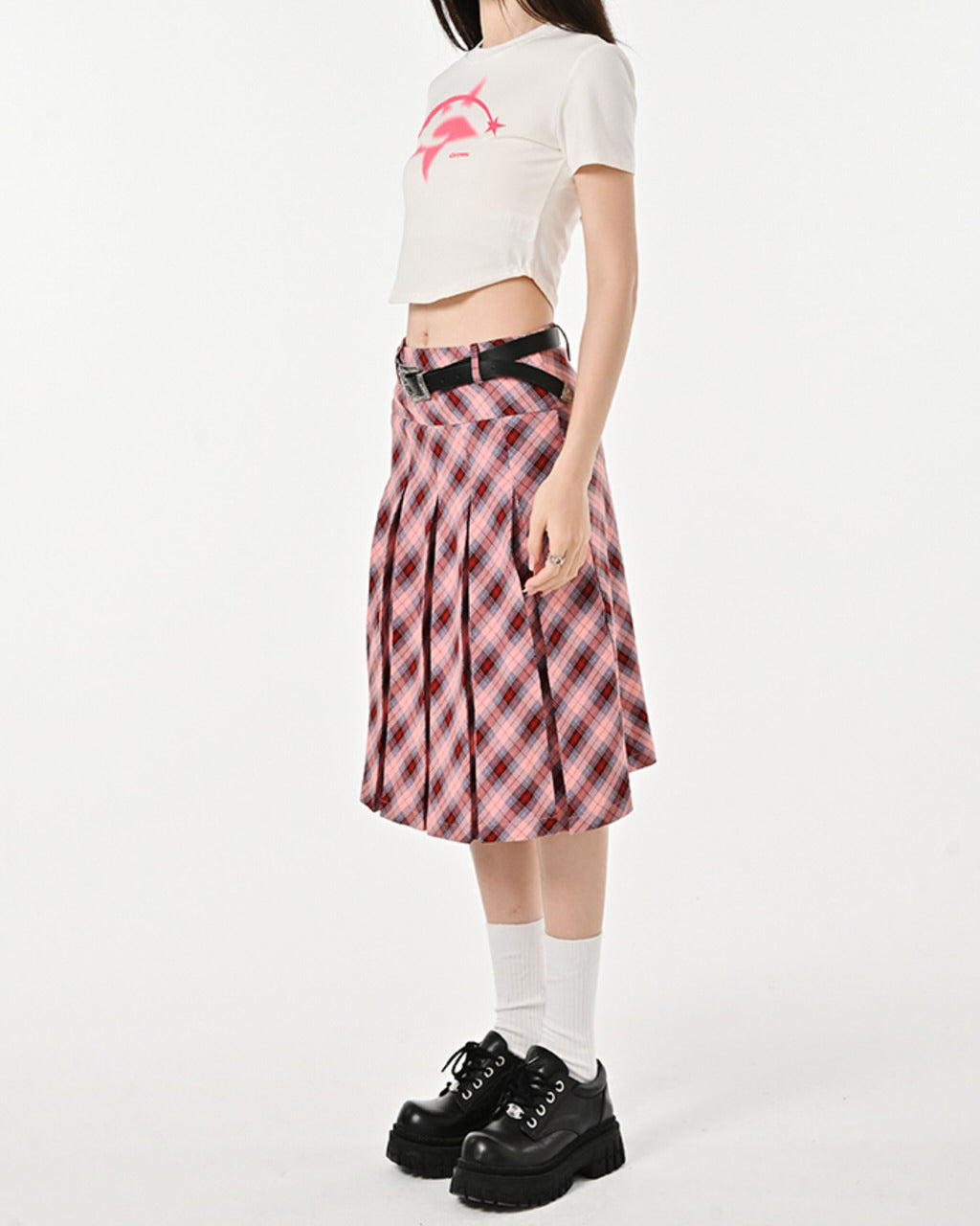 Good Manners Plaid Kilt Skirt – OBEEY