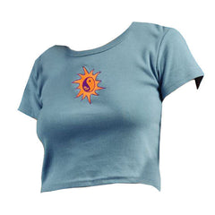 Ying Yang Ribbed Tee