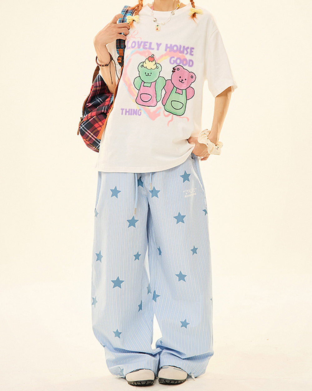 Sweet Attitude Baby Blue Star Pants