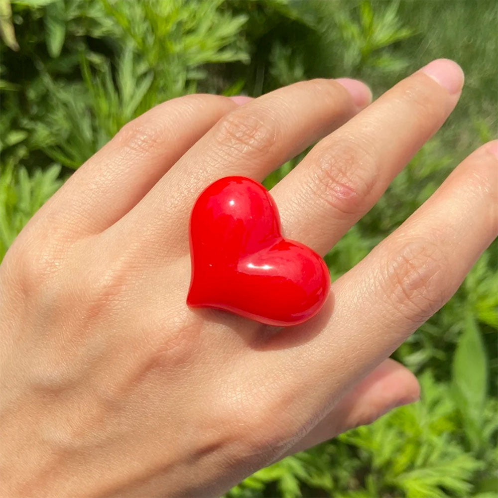 Big Heart Chunky Ring