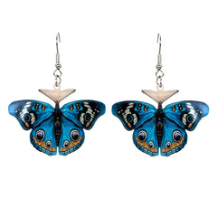 Blue Butterfly Earrings