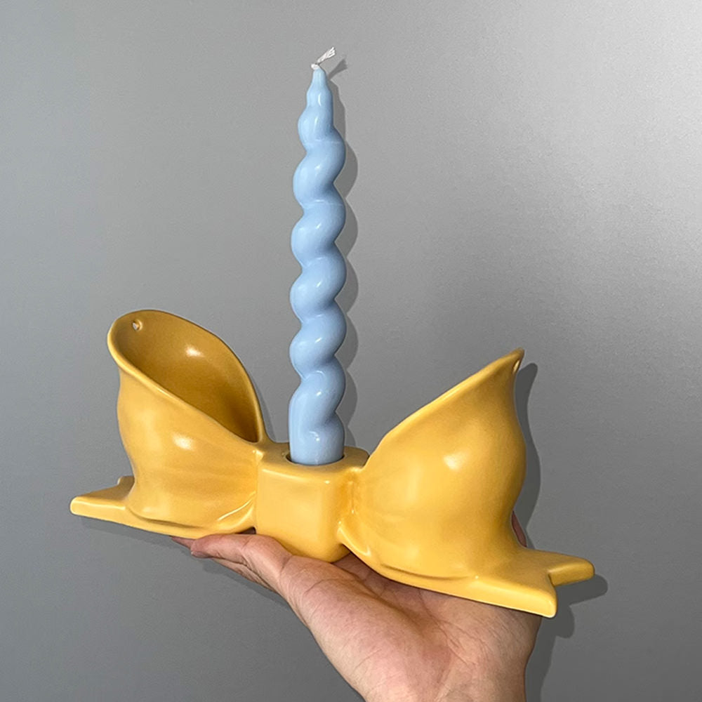 Bow Candle Holder