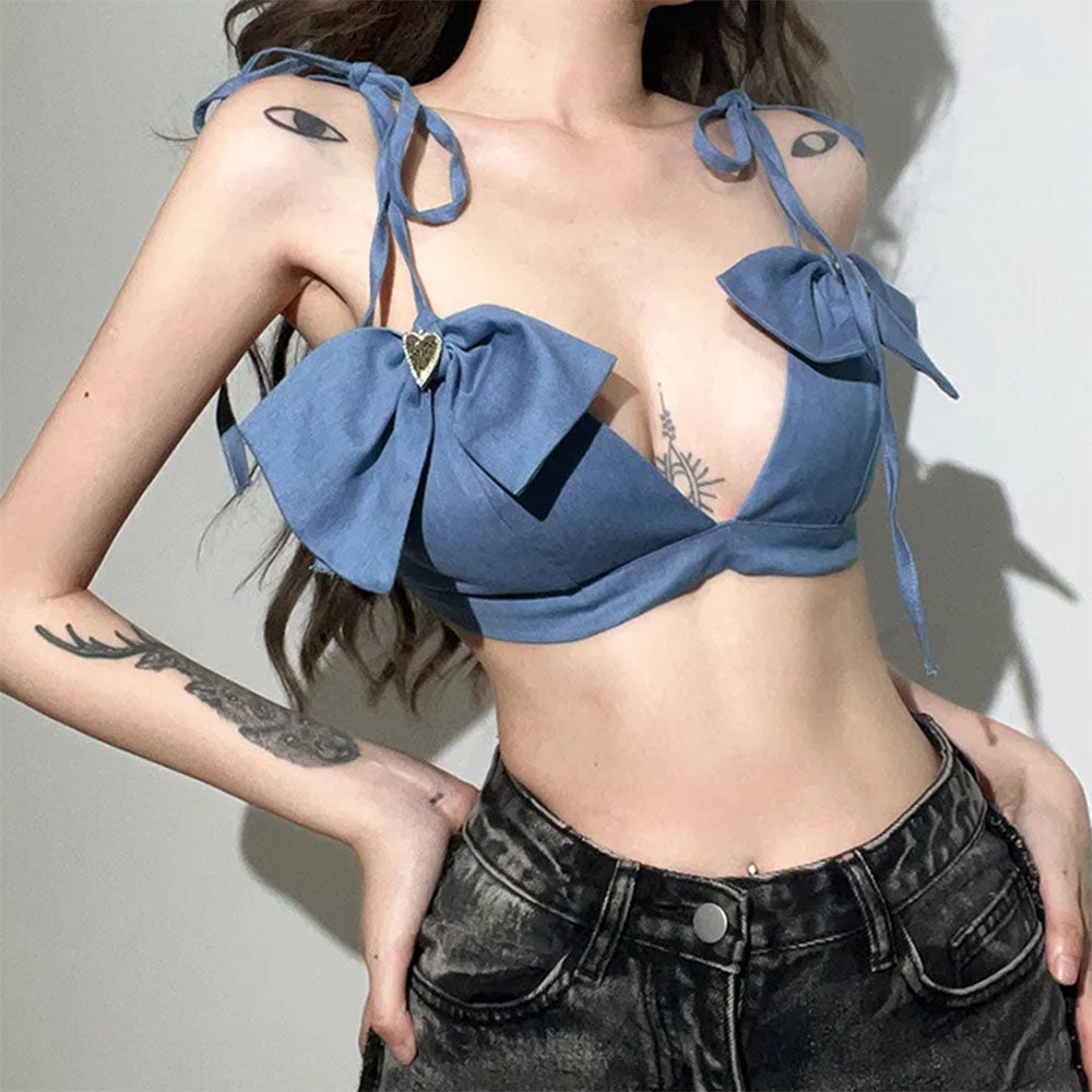 Bow Tie Backless Cami Top