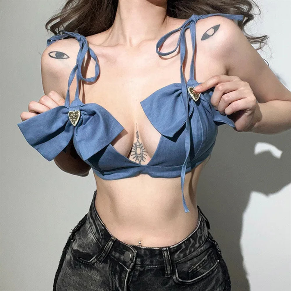 Bow Tie Backless Cami Top